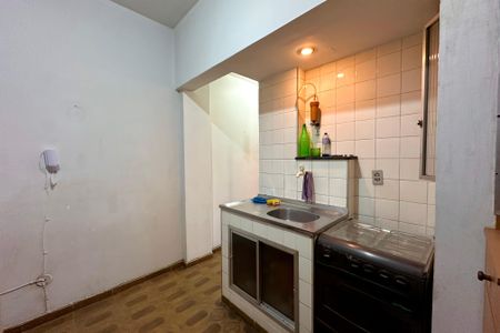 Sala/Cozinha de apartamento para alugar com 1 quarto, 35m² em Centro, Rio de Janeiro