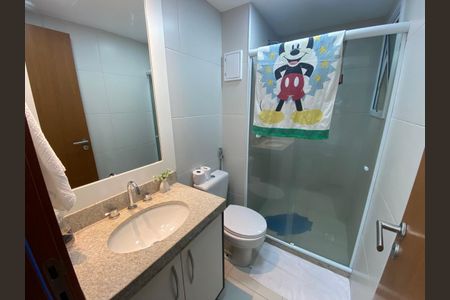 Banheiro de apartamento à venda com 3 quartos, 150m² em Recreio dos Bandeirantes, Rio de Janeiro