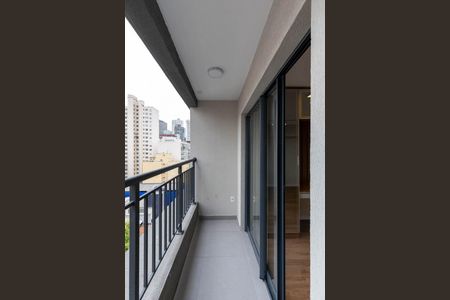 Varanda de kitnet/studio para alugar com 1 quarto, 26m² em República, São Paulo