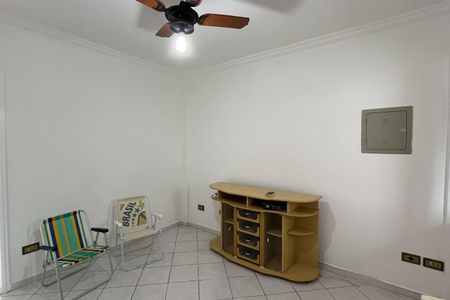 Sala de apartamento para alugar com 2 quartos, 55m² em Gonzaga, Santos