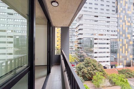 Varanda de apartamento para alugar com 1 quarto, 19m² em Cerqueira César, São Paulo