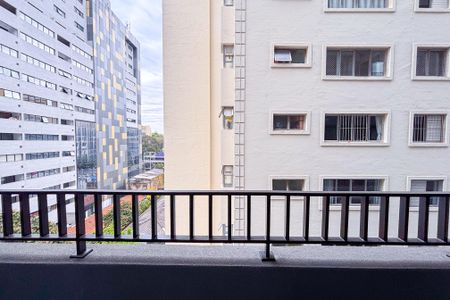 Varanda de apartamento para alugar com 1 quarto, 19m² em Cerqueira César, São Paulo