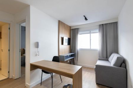 Sala de apartamento para alugar com 1 quarto, 26m² em República, São Paulo
