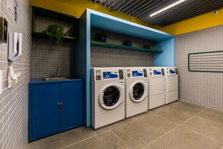 Studio à venda com 35m², 1 quarto e sem vagaLavanderia