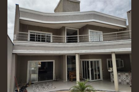 Fachada de casa de condomínio para alugar com 4 quartos, 330m² em Chacara Nossa Senhora Auxiliadora, Paulínia
