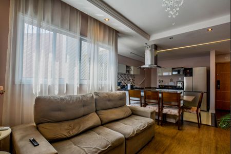 Sala de apartamento à venda com 2 quartos, 140m² em Vila América, Santo André