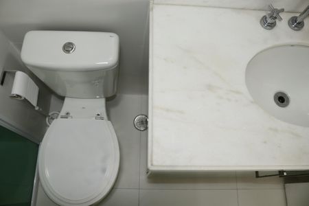 Banheiro de apartamento à venda com 1 quarto, 39m² em Higienópolis, São Paulo