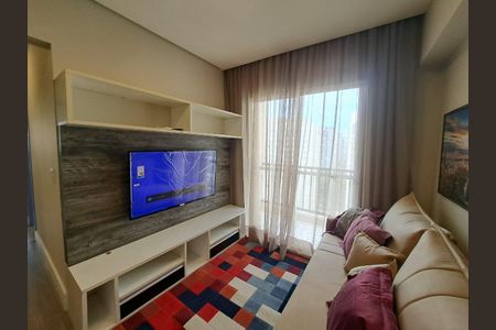 Sala de apartamento para alugar com 2 quartos, 52m² em Umuarama, Osasco