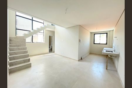 Sala de apartamento à venda com 3 quartos, 112m² em Itapoã, Belo Horizonte