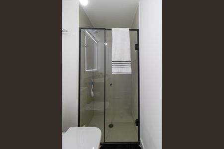 Apartamento para alugar com 90m², 1 quarto e 2 vagas Apartamento para alugar com 90m², 1 quarto e 2 vagasBanheiro da Suíte