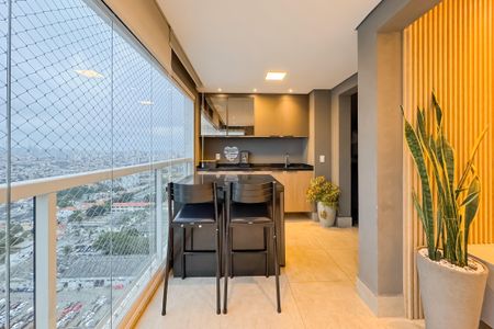 Varanda gourmet de apartamento à venda com 3 quartos, 106m² em Vila Dom Pedro I, São Paulo