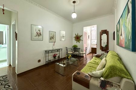 Sala de apartamento para alugar com 2 quartos, 60m² em Copacabana, Rio de Janeiro