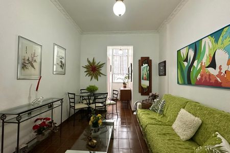 Sala de apartamento para alugar com 2 quartos, 60m² em Copacabana, Rio de Janeiro