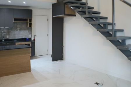 Sala de apartamento para alugar com 1 quarto, 48m² em Bethaville I, Barueri