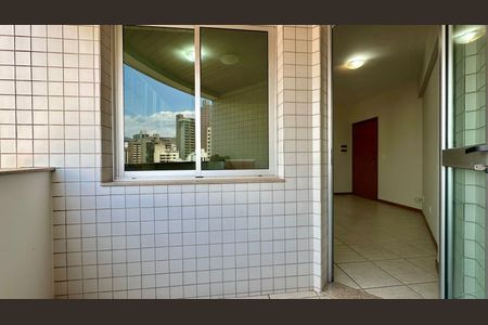 Varanda  de apartamento à venda com 1 quarto, 51m² em Funcionários, Belo Horizonte