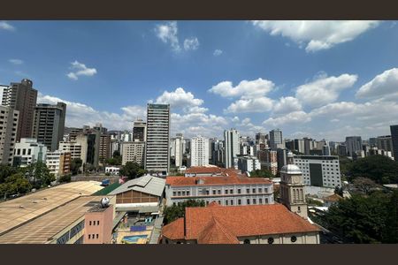 Vista  de apartamento à venda com 1 quarto, 51m² em Funcionários, Belo Horizonte