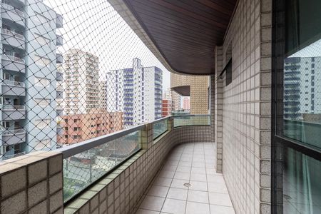 Varanda de apartamento para alugar com 1 quarto, 79m² em Vila Tupi, Praia Grande