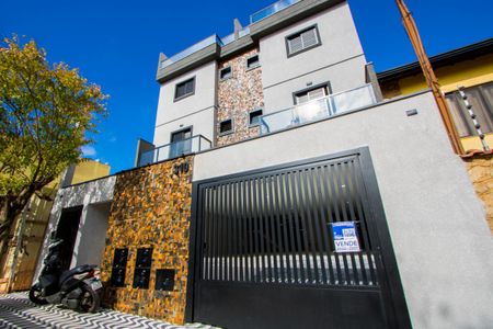 Apartamento à venda com 49m², 2 quartos e 1 vagaFachada - Placa