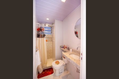 Banheiro Social de apartamento para alugar com 1 quarto, 44m² em Vila Lage, São Gonçalo