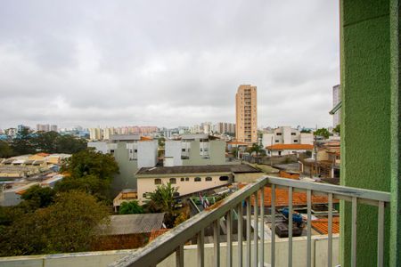 Varanda da sala de apartamento para alugar com 2 quartos, 52m² em Vila Príncipe de Gales, Santo André