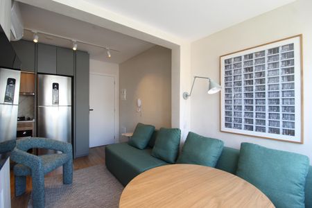 Sala de kitnet/studio para alugar com 2 quartos, 40m² em Vila Olímpia, São Paulo