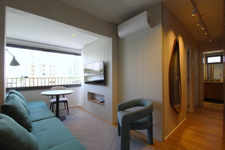 Sala de kitnet/studio para alugar com 2 quartos, 40m² em Vila Olímpia, São Paulo