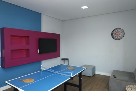 Apartamento à venda com 32m², 2 quartos e sem vagaÁrea comum - Salão de jogos