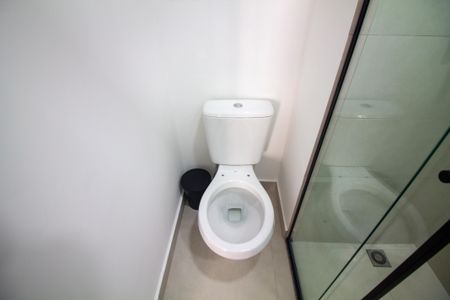 Studio para alugar com 25m², 1 quarto e sem vaga Studio para alugar com 25m², 1 quarto e sem vagaBanheiro