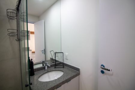 Studio para alugar com 25m², 1 quarto e sem vaga Studio para alugar com 25m², 1 quarto e sem vagaBanheiro