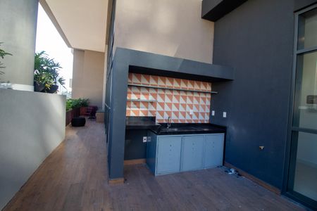 Studio para alugar com 25m², 1 quarto e sem vaga Studio para alugar com 25m², 1 quarto e sem vagaÁrea comum - Churrasqueira