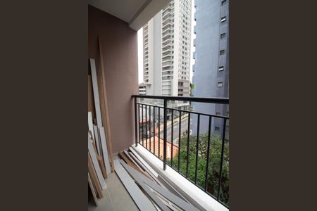 Varanda de kitnet/studio à venda com 1 quarto, 28m² em Pinheiros, São Paulo