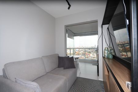 Sala de apartamento para alugar com 1 quarto, 59m² em Vila Ema, São Paulo