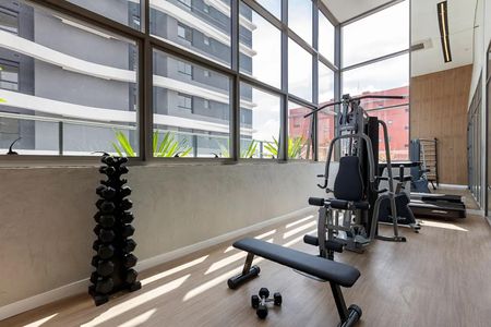 Studio à venda com 25m², 1 quarto e sem vaga Studio à venda com 25m², 1 quarto e sem vagaÁrea comum - Academia