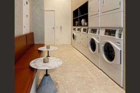 Studio à venda com 25m², 1 quarto e sem vaga Studio à venda com 25m², 1 quarto e sem vagaÁrea comum - Lavanderia