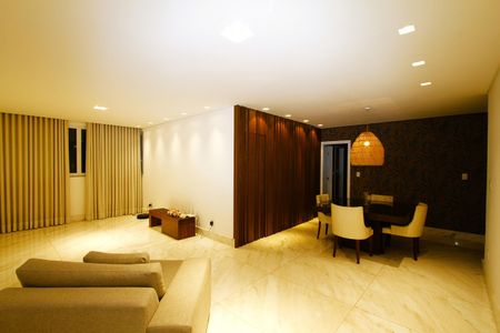 Sala de apartamento para alugar com 3 quartos, 155m² em Castelo, Belo Horizonte