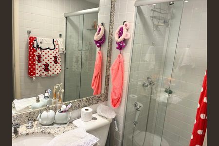 Banheiro Social de apartamento à venda com 3 quartos, 160m² em Tijuca, Rio de Janeiro