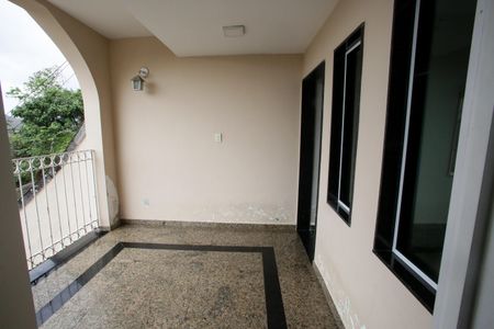 Varanda da Sala de casa de condomínio à venda com 3 quartos, 450m² em Taquara, Rio de Janeiro