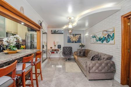 Sala de apartamento à venda com 3 quartos, 79m² em Jardim Itu, Porto Alegre