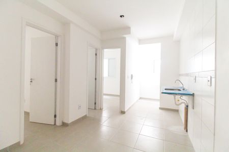 Sala/Cozinha de apartamento à venda com 2 quartos, 37m² em Vila Progresso (zona Leste), São Paulo