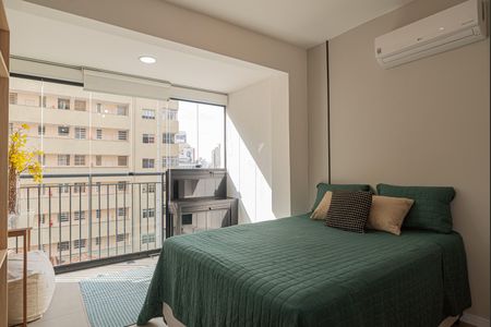Sala/Quarto de kitnet/studio para alugar com 1 quarto, 25m² em Consolação, São Paulo