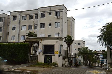 Apartamento para alugar com 69m², 2 quartos e 1 vagaFachada e portaria