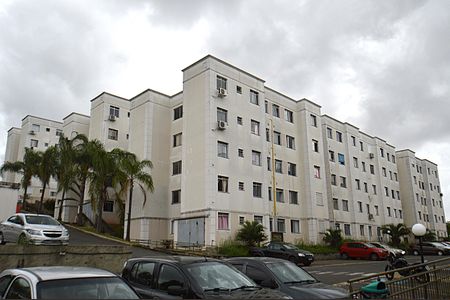 Apartamento para alugar com 69m², 2 quartos e 1 vagaFachada do Prédio