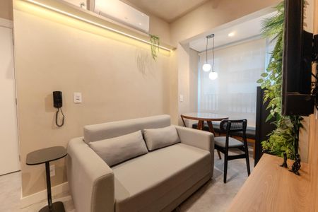 Sala de apartamento à venda com 1 quarto, 35m² em Bela Vista, São Paulo