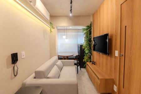 Sala de apartamento à venda com 1 quarto, 35m² em Bela Vista, São Paulo