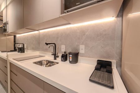 Apartamento à venda com 35m², 1 quarto e sem vaga Apartamento à venda com 35m², 1 quarto e sem vagaCozinha