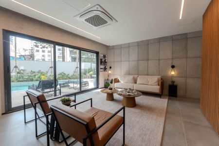 Apartamento à venda com 35m², 1 quarto e sem vaga Apartamento à venda com 35m², 1 quarto e sem vagaÁrea comum - Salão de festas