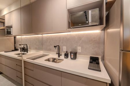 Apartamento à venda com 35m², 1 quarto e sem vaga Apartamento à venda com 35m², 1 quarto e sem vagaCozinha