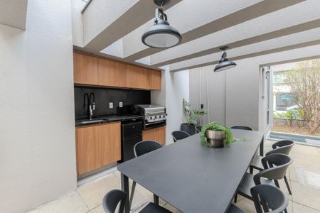 Apartamento à venda com 35m², 1 quarto e sem vaga Apartamento à venda com 35m², 1 quarto e sem vagaÁrea comum - Churrasqueira