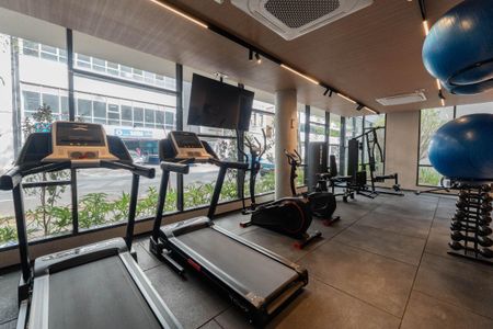 Apartamento à venda com 35m², 1 quarto e sem vaga Apartamento à venda com 35m², 1 quarto e sem vagaÁrea comum - Academia