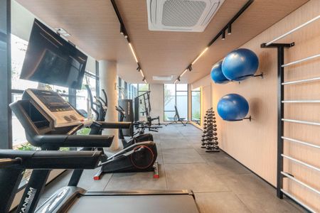 Apartamento à venda com 35m², 1 quarto e sem vaga Apartamento à venda com 35m², 1 quarto e sem vagaÁrea comum - Academia